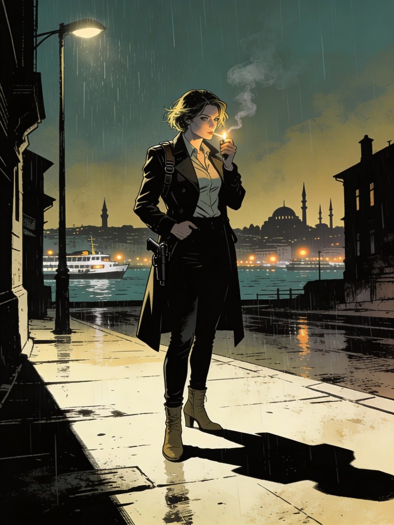 Sandi on a mission for Tarmo in Istanbul. Book IV