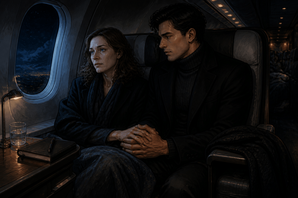 The writer and Wolfgang on their way home, called back to Overton as Roger Boswell has put on his boots for the last time. Quantum Gravity - Azad.