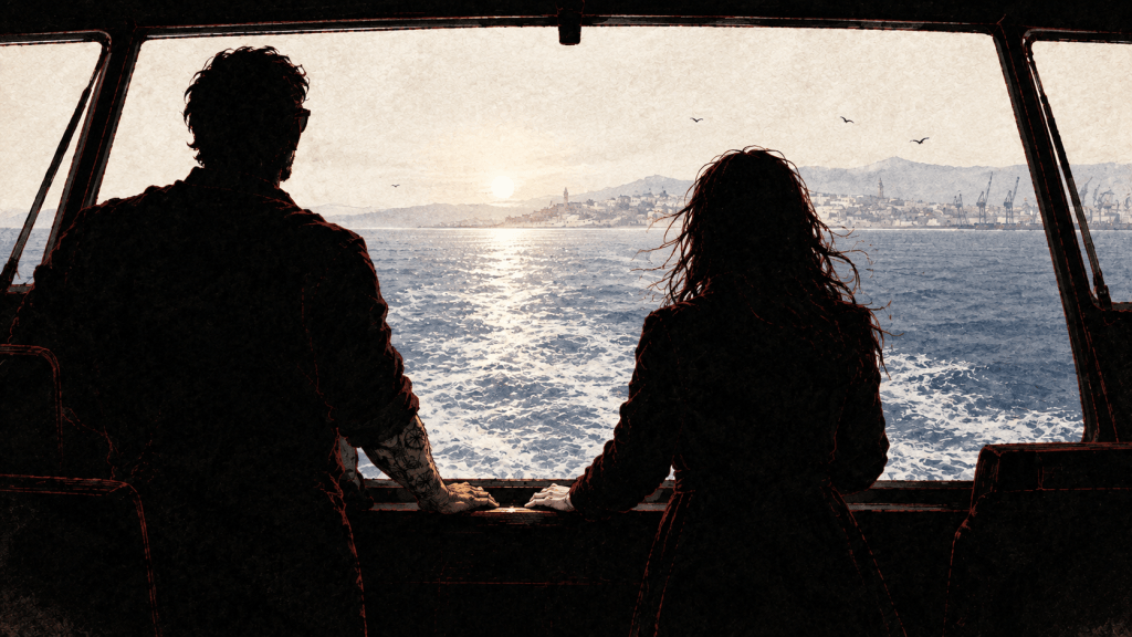 Arriving at the port of Tangier, this time the writer hasnt got a stand-in. Quantum Gravity - Azad.