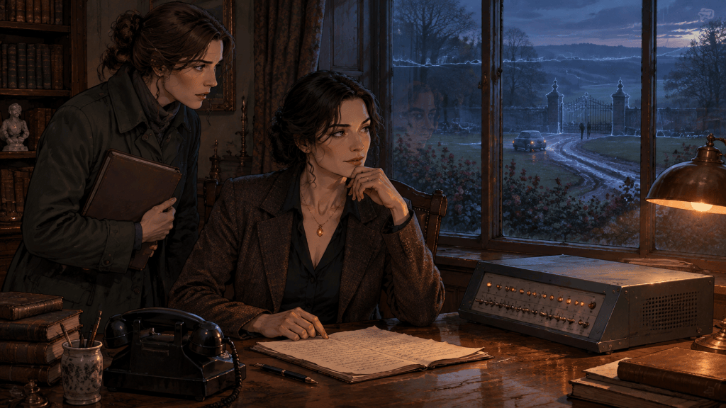 Inez telling the writer about the visitors, Ma'am is visualising herself there watching the scenery. Quantum Gravity -Azad.